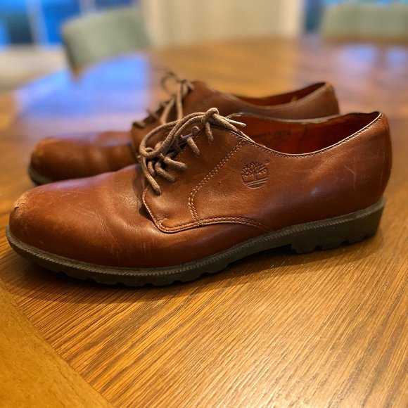 Timberland | Shoes | Timberland Brown Leather Derby Oxford  display picture 1